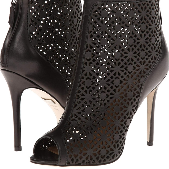 Badgley Mischka Shoes - Badgley Mischka July peep toe boots